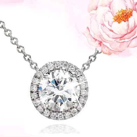 N1669 Solitaire Pendant